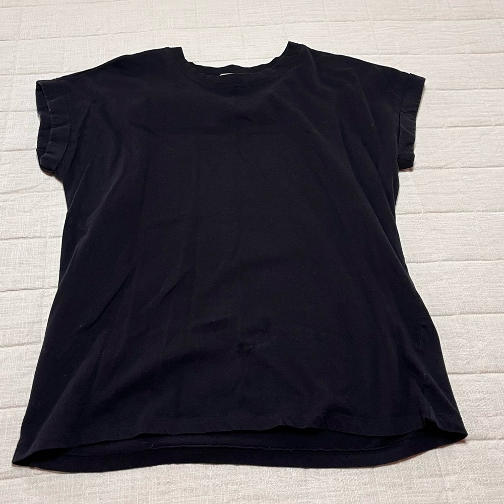 Zenana Outfitters Black Short Sleeve Tee